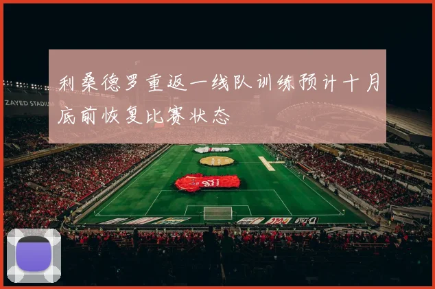 利桑德罗重返一线队训练预计十月底前恢复比赛状态
